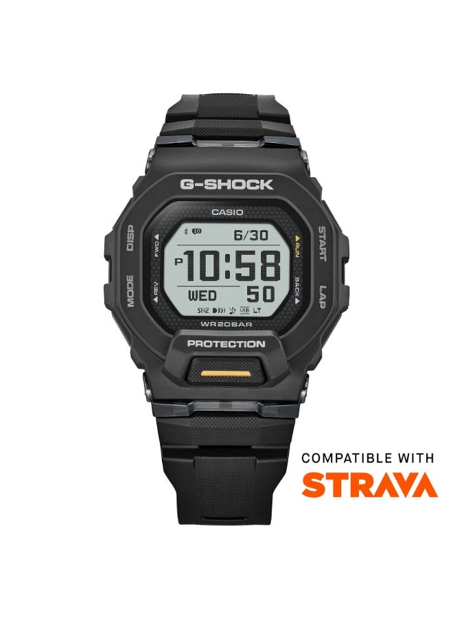 CASIO G-shock Digital Black Resin Band Men's Watch GBD-200-1A1DR - 48.4 × 45.9 × 15 mm - Image 3